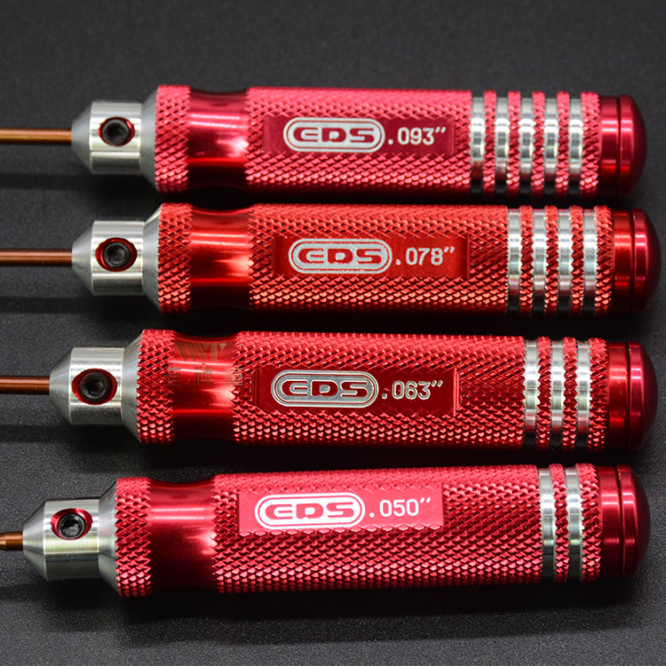 EDS 원격 제어 자동차 수정 및 수리 도구 050 063 078 인치 육각 드라이버 세트 110882