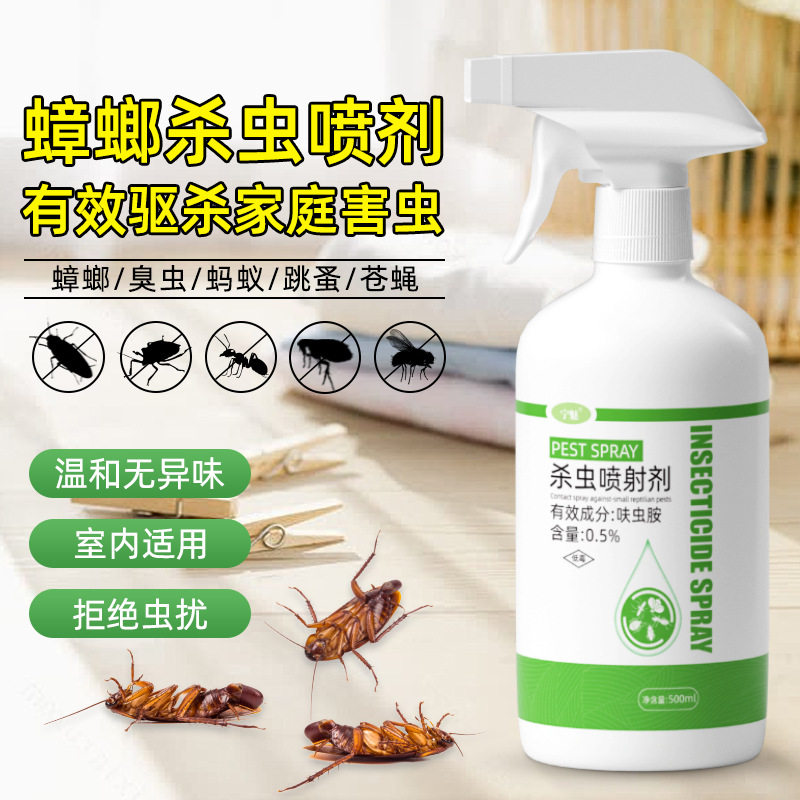 蟑螂药呋虫胺家用蚂蚁跳蚤喷剂臭杀虫剂（卫生农药）