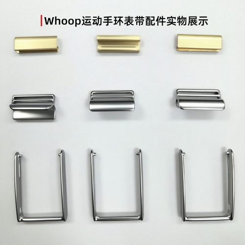 适用Whoop4.0运动智能手环表带配件 4.0表扣连接器套装替换三件套