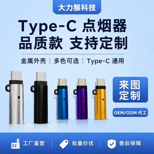 type手机迷你点烟器全兼容电子