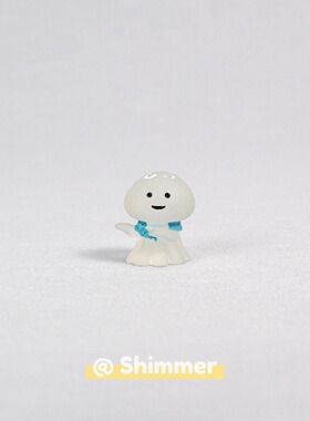 日系透明水母桌面治愈摆件装饰品