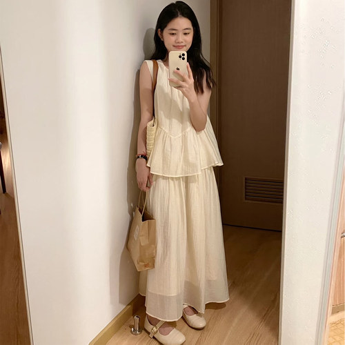 新中式清冷感小个子气质套装