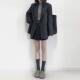高级感灰色宽松西装 休闲西服上衣 小个子中长款 外套女2025春季 新款