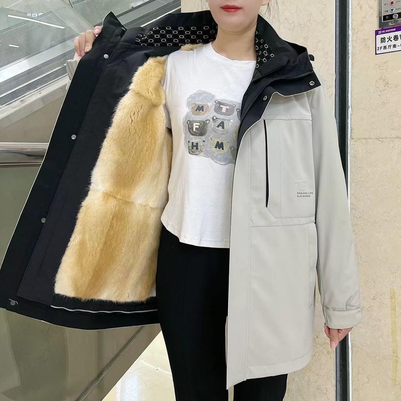 2025冬季新款皮草派克服