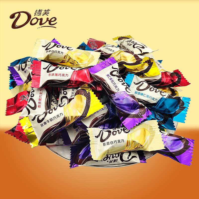 德芙婚庆喜糖榛仁丝滑牛奶