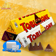 4条进口巧克力牛奶白黑巧克力组合装 400g TOBLERONE瑞士三角100g