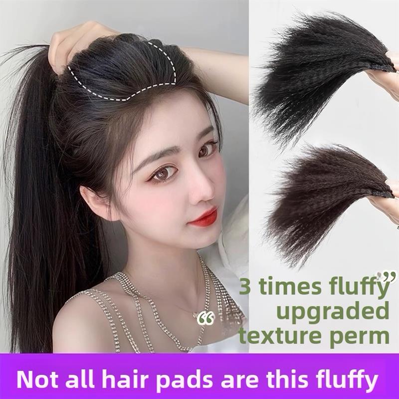 假发片女高颅顶神器头顶垫发根增发量加倍蓬松器玉米须无痕垫发片