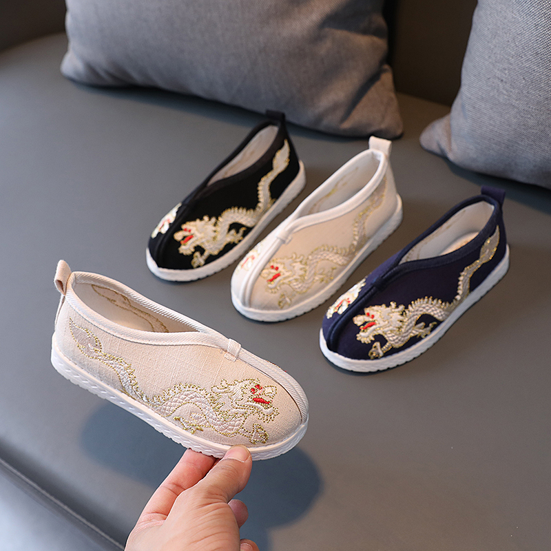 中国风绣花鞋古装汉服鞋