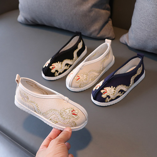 中国风绣花鞋古装汉服鞋