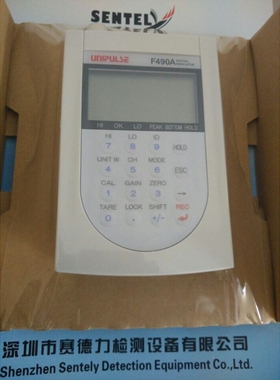 日本尤尼帕斯UNIPULSE带有记录功能的便携式测力仪表F490A