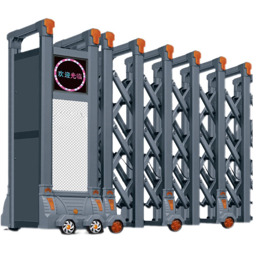 铝合金无轨电动遥控伸缩门