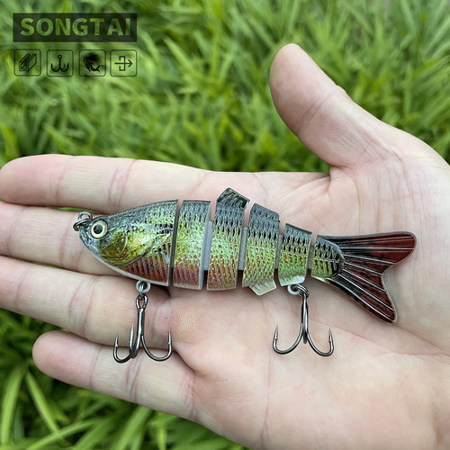 颂泰路亚多节仿真鱼假鱼饵