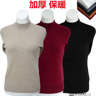 依卡璐浅秋羊毛衫 秋冬上衣羊绒衫 打底针织衫 半高领毛衣女2025新款