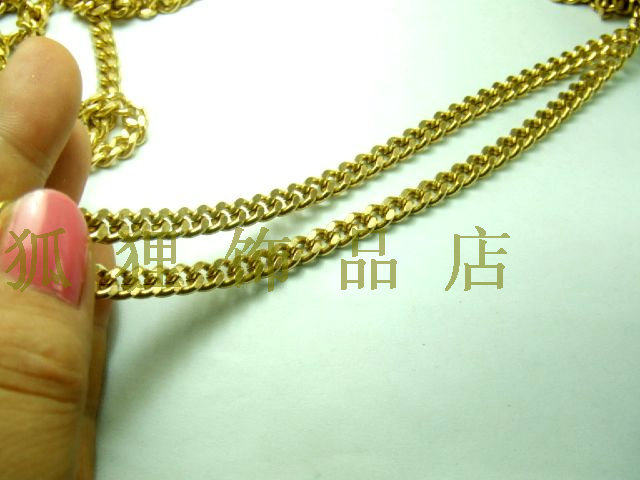 女包配件包包链子包带包包链条配件金属包链包带子斜跨金属链高档