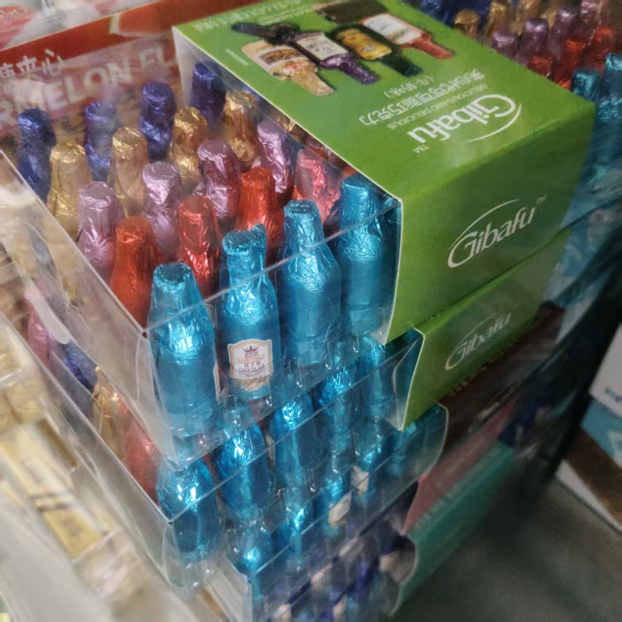 迷你啤酒瓶造型代可可脂巧克力酒瓶仿真红酒瓶模型网红零食