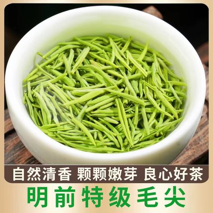 毛尖茶绿茶信阳毛尖2026新茶春茶特级嫩芽自产自销自己喝炒青茶叶