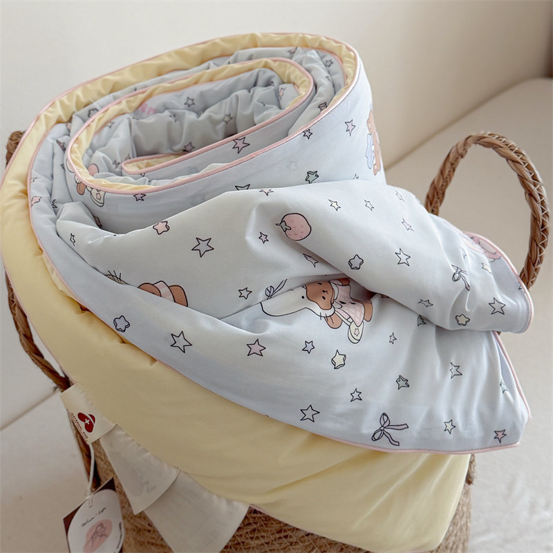 【星眠小猫】ins风小冰皮氨纶化纤被