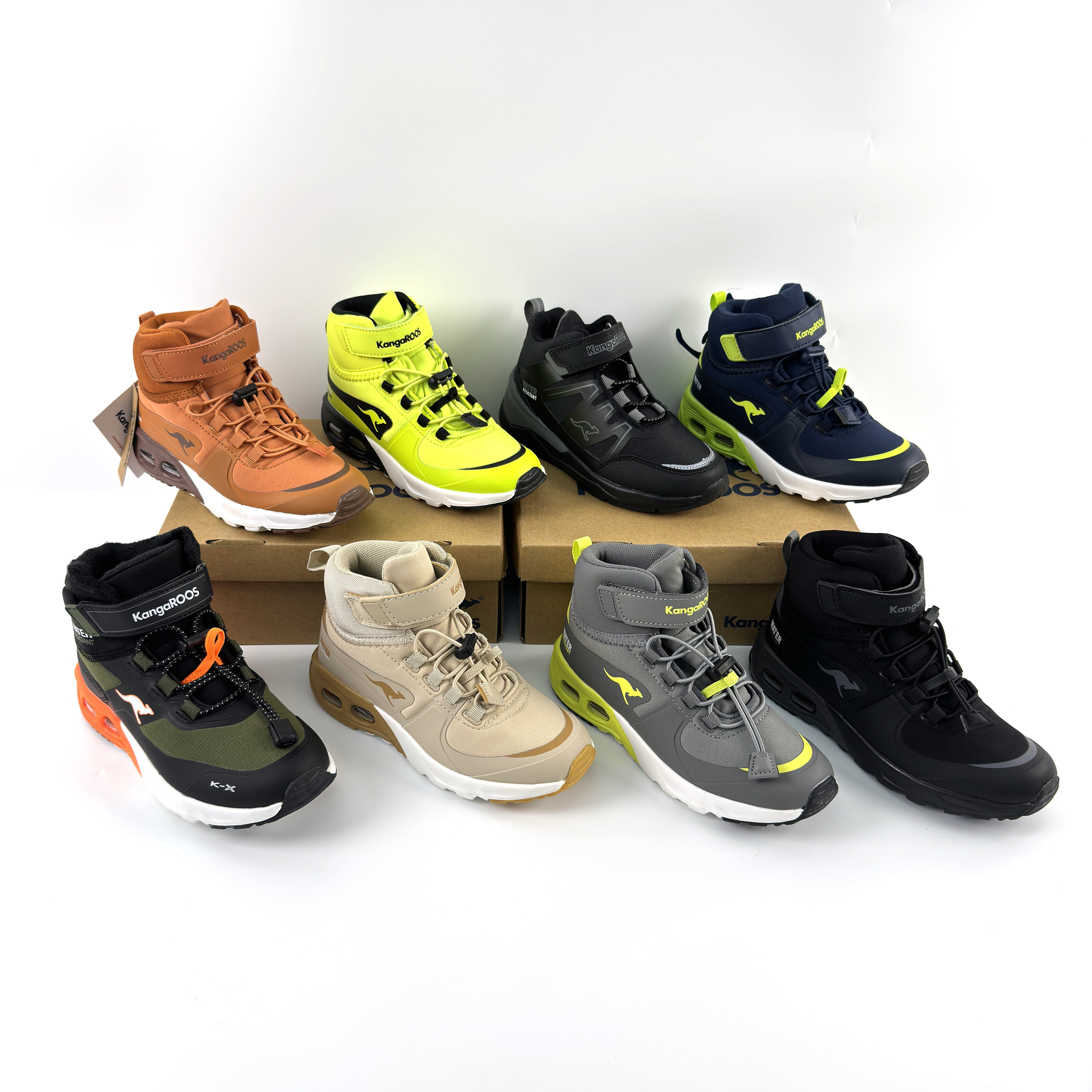 外贸原单出美国男女童秋冬跑步徒步休闲鞋防水气垫缓震中帮运动鞋,童鞋/婴儿鞋/亲子鞋,运动鞋,淘宝优惠券,粉丝福利购,淘宝优惠卷