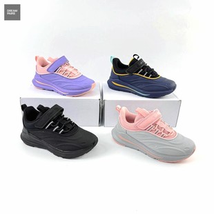 防护耐磨轻量防水运动训练鞋 外贸原单出美国儿童秋冬款 休闲跑步鞋