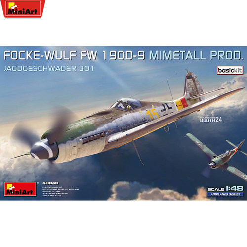 文华模型 MiniArt 1/48 德国 Fw190D-9 战斗机 第301战队 48040