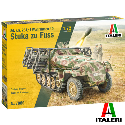 文华 伊达雷利/Italeri 1/72 Stuka zu Fuss自行火箭炮 7080