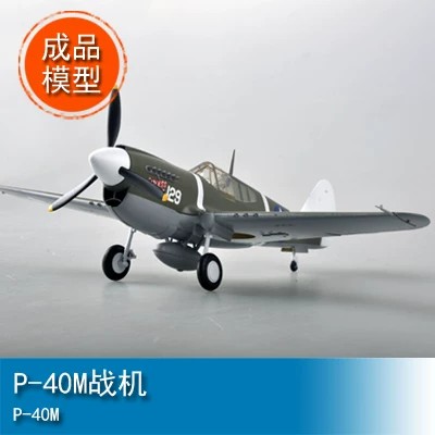 文华小号手 1/48 P-40M战机 39311 成品模型图片