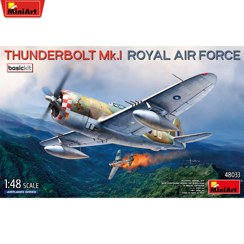 文华模型 MINIART 1/48 英国皇家空军 雷电 Mk.I  基础型 48033