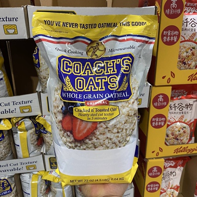 coach‘s全谷物燕麦片无蔗糖