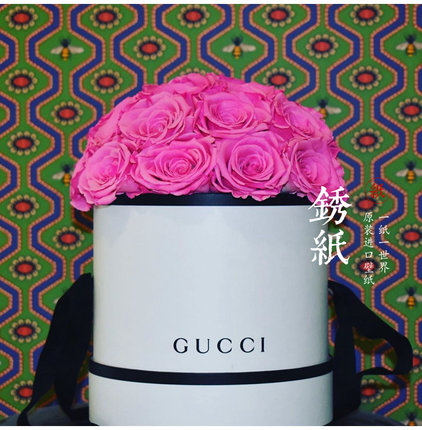 锈纸×意大利古驰（GUCCI)壁纸*经典蜜蜂 1970×Pearl Eyes