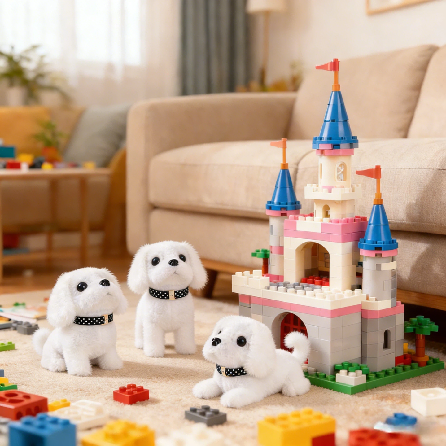 2026新款小狗玩具狗狗走路会叫仿真电动会动的毛绒儿童婴儿比熊,玩具/童车/益智/积木/模型,电动/遥控动物/人物,淘宝优惠券,粉丝福利购,淘宝优惠卷