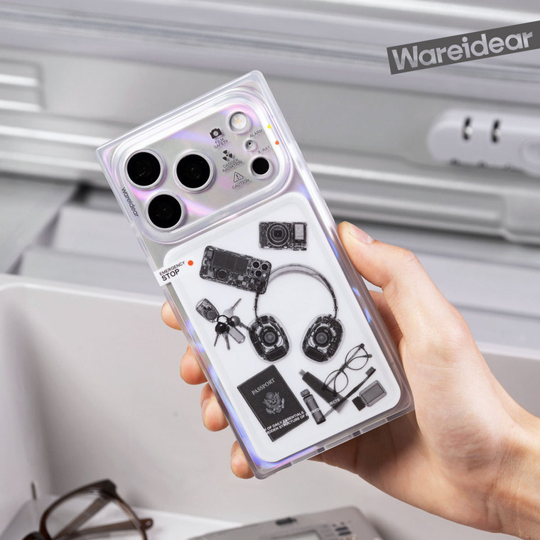 Space Station Viewport Lunar Earth Stand iPhone Case