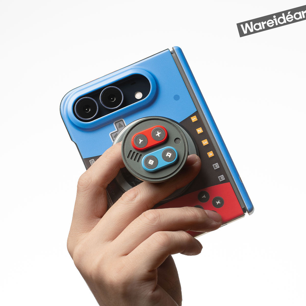 游戏机苹果iPhone Duo 手机壳磁吸潮流款磁吸适用iPhone苹果duo折叠手机保护套小众原创设计保护套趣味创意