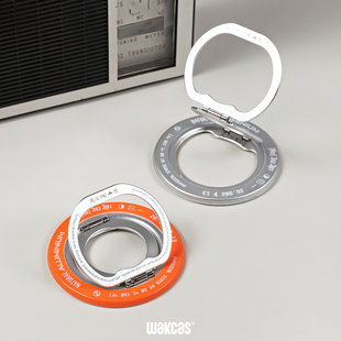 铝元素手机磁吸支架多角度金属个性潮流原创新款伸缩手机支架磁吸