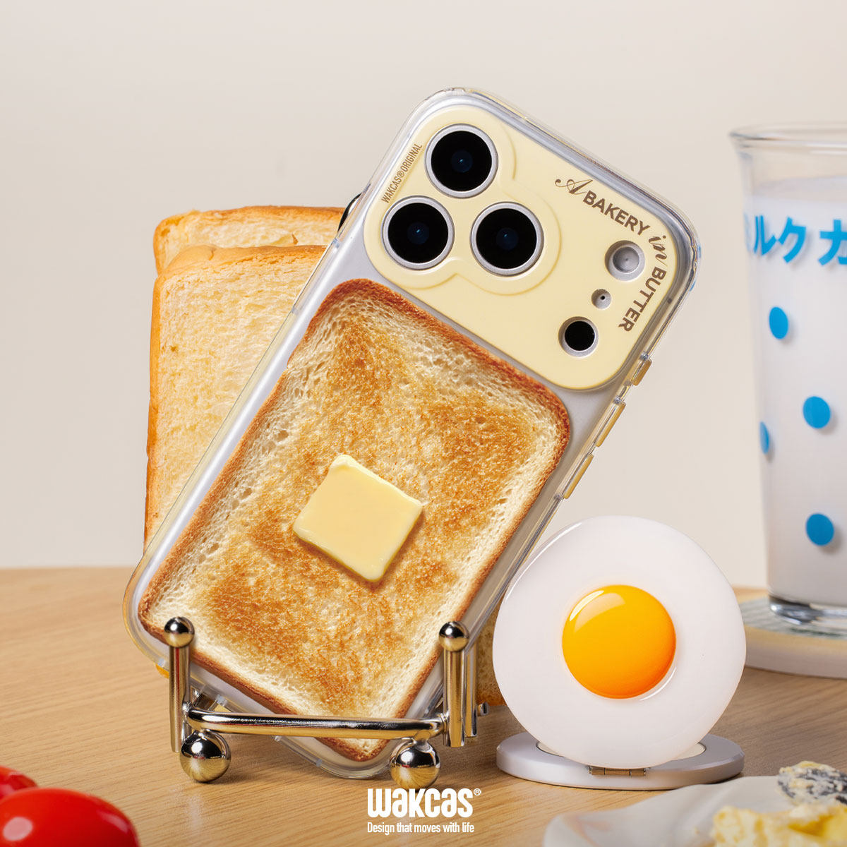 吐司苹果iphone17promax手机壳小众趣味潮原创设计磁吸