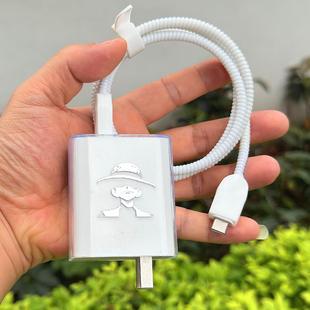 9pro X8pro數據線保護套35W充電器纏繞繩 X60平板9 適用榮耀X70i