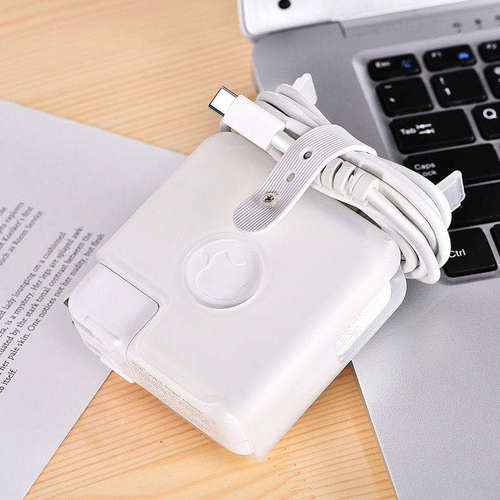 苹果笔记本Macbook pro保护壳30W 61W 67W 双C充电器数据线绕线器