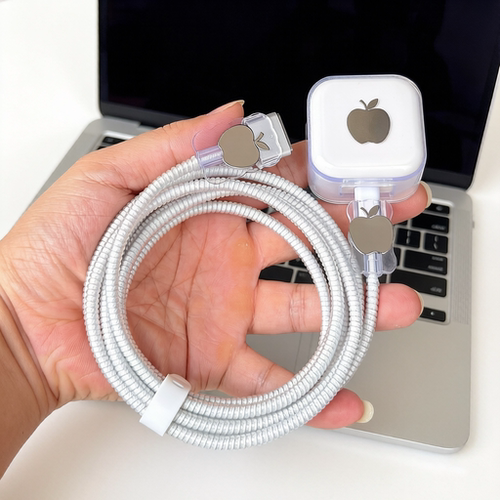 适用苹果笔记本MacBook Air 40W 35W 70W充电器数据线保护套绕绳