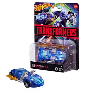 风火轮 Hot Wheels 现货 TWIN 联乘 双引擎赛车 MILL 变形金刚
