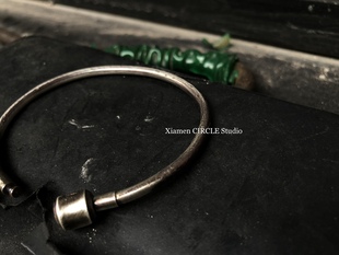 一生之环 银手镯手环 银饰定制