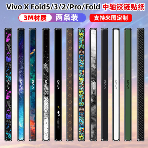 适用于vivoxfold5铰链膜贴纸