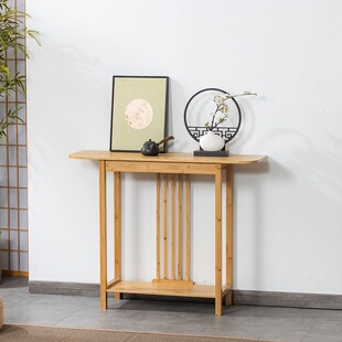 中式玄关桌靠墙现代简易供桌端景台客厅禅意中式门厅入户长条案台
