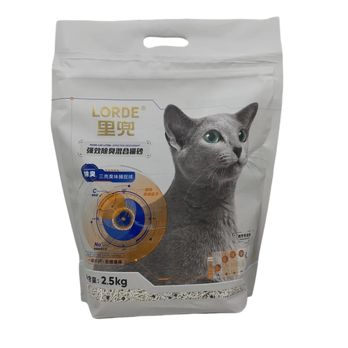 除臭2.5kg猫砂里兜混合猫砂