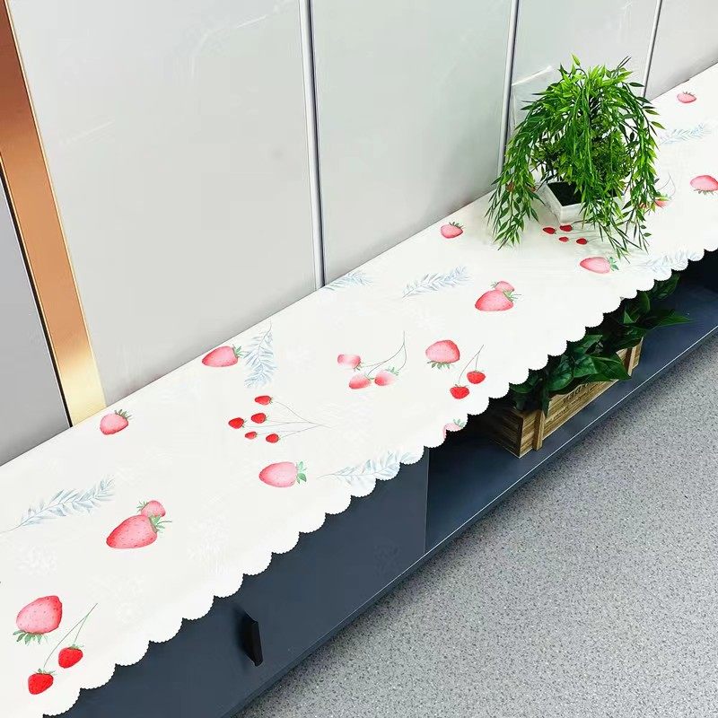 电视柜条几柜防水防油防烫桌布长方形电视机柜鞋柜保护垫长条桌布