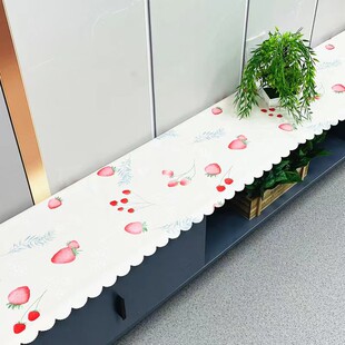 电视柜条几柜防水防油防烫桌布长方形电视机柜鞋柜保护垫长条桌布