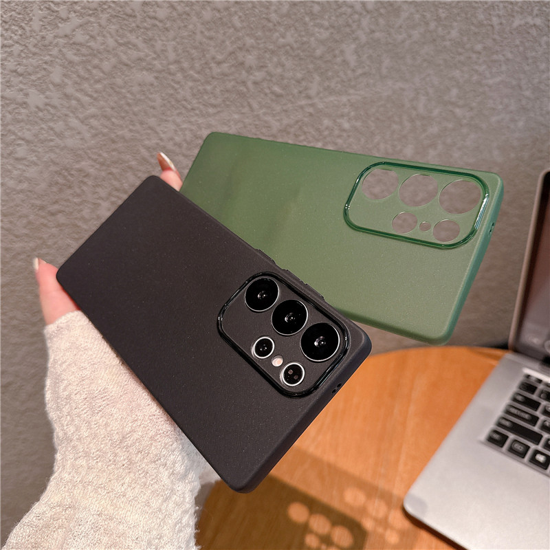 适用三星GalaxyS25ultra手机壳超薄磨砂半透明保护套s24+简约个性防摔s23防指纹硅胶软壳1轻薄时尚高级感新款