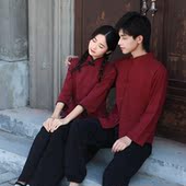 民国服装 诗歌朗诵学生装 大合唱班服舞台青年男士 礼服演出中山装