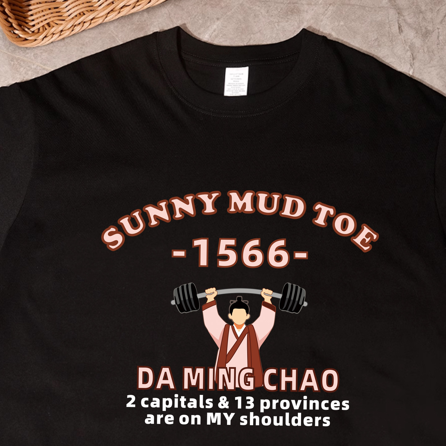 大明王朝1566T恤短袖 趣味小阁老两京一十三省衣服严世蕃搞笑文字