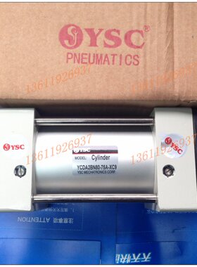 原装韩国YSC标准气缸 YCDA2BN80-75A-XC9