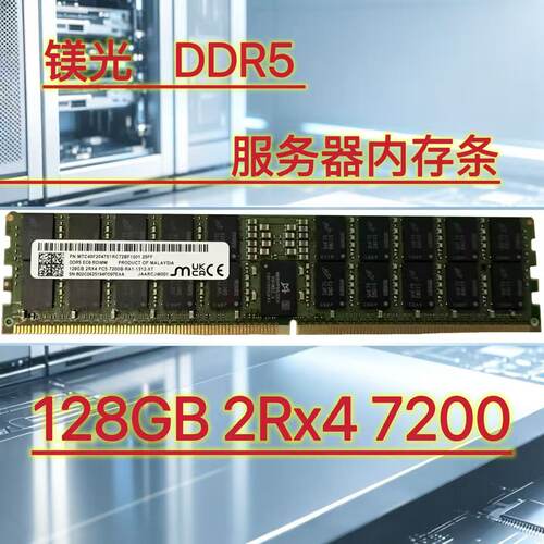 镁光DDR5128G7200RECC内存