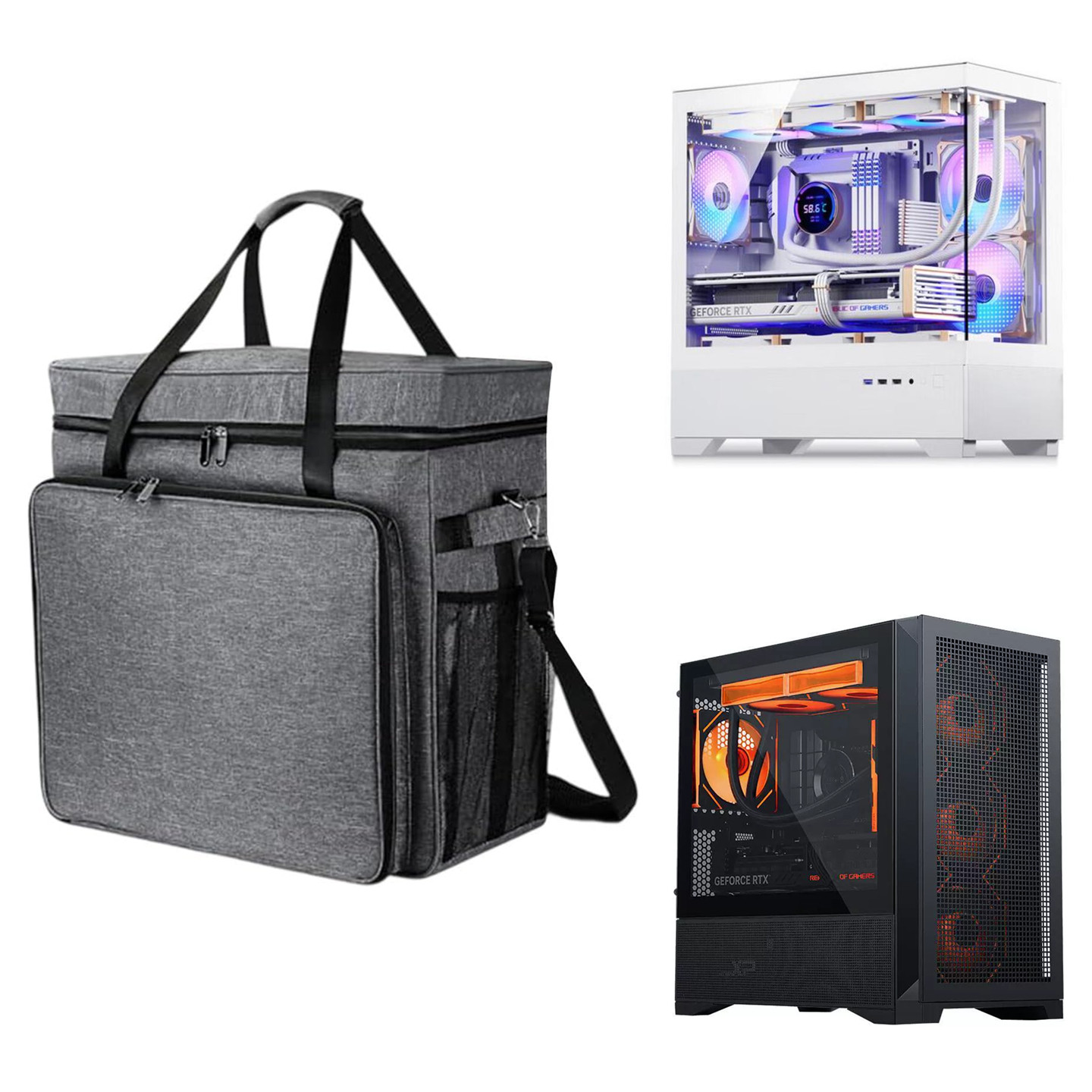 主机箱收纳包适用于星璨小岚先马颜之神mini台式机防尘便携手提袋